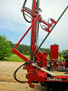 Automatically Positioning Water Well Drilling Rod